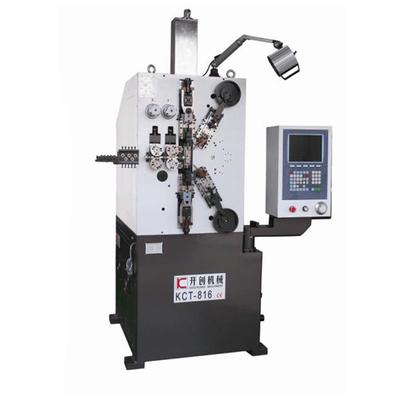 KCT-816数控高速卷簧机 8轴16型弹簧机天津研发的金属成型设备新突破