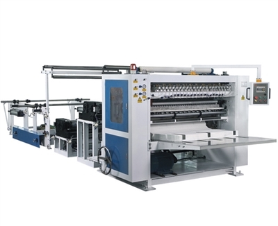 十排抽取式面巾纸折叠机 浙江鼎业机械设备的创新研发